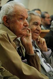 امیرتیمور (فرد نزدیک در تصویر) و مطصفی کمال پورتراب