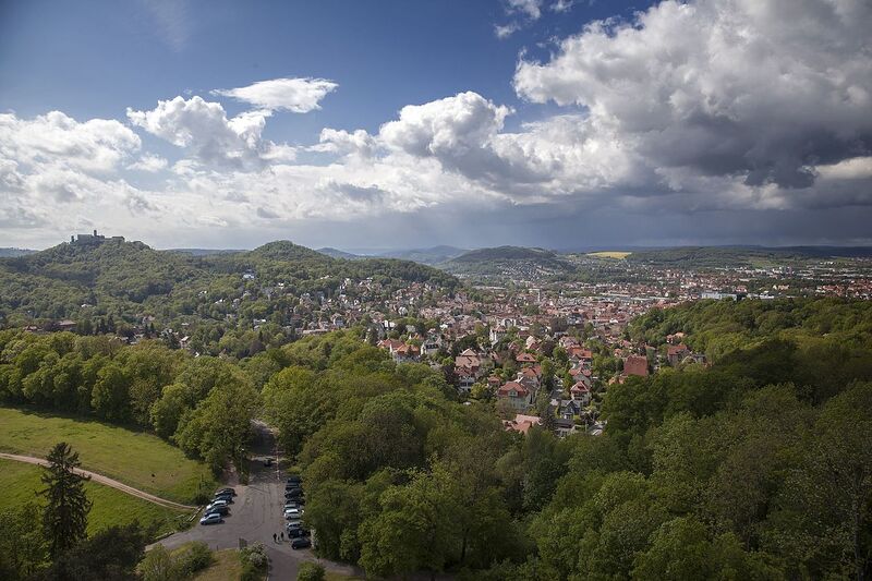 پرونده:Eisenach von Göpelskuppel.jpg