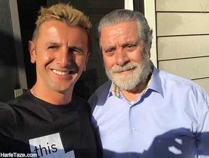 امین حیایی در کنار بهروز وثوقی