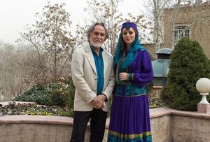 مهدیه محمدخانی به همراه مجید درخشانی