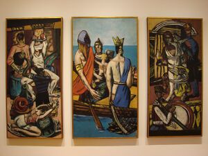 Max Beckmann, Departure.jpg